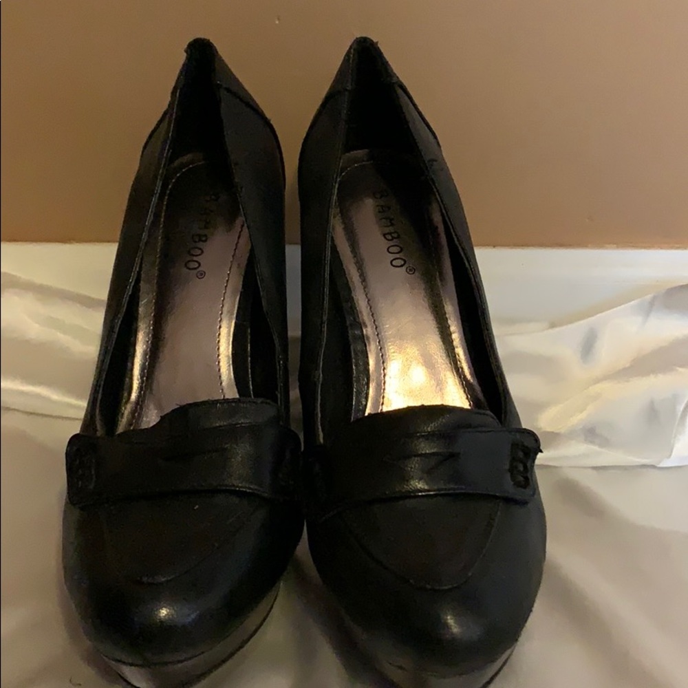 Black heels